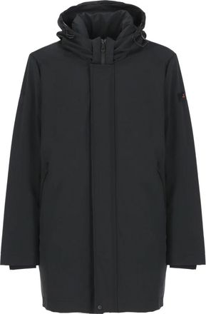 Peuterey Hooded Parka - Heren - Parka Jassen - Zwart - XL - Jassen