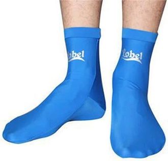 Generic Water Sports Swimming Premium Fin Dive Socks, Swimming Accessories, Diving Boot Socks For Adult(Blue)
