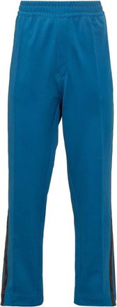 Yohji Yamamoto End Pant - Heren - Wijde Broeken - Blauw - S - Polyester - Broeken