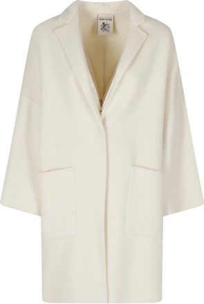 Semicouture Donna, Cappotti, Bianco, XS, new