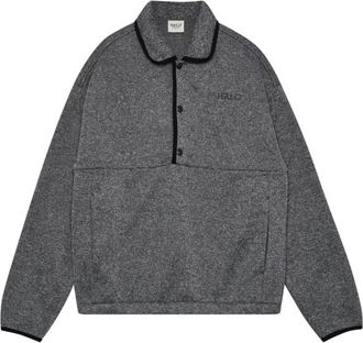 Halo Fusion Polo Knit Fleecepullover - Unisex | grau