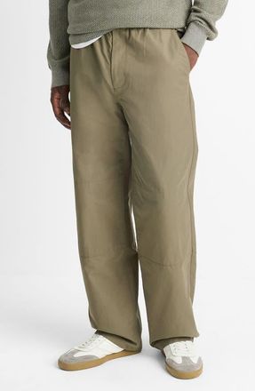 Vince Relaxed Fit Parachute Pants in Light Surplus Olive at Nordstrom, Size Medium