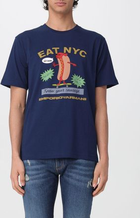 Emporio Armani T-shirt in cotone stampata Emporio Armani