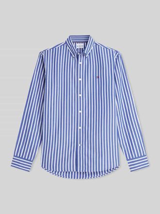 Tommy Hilfiger Regular Fit Freizeithemd aus reiner Baumwolle in Marine, Gr&ouml;&szlig;e XXL
