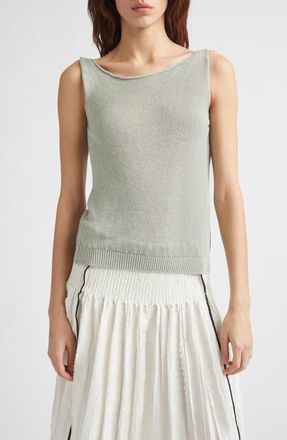 Paloma Wool Lotti Sleeveless Hemp Sweater in 510 - Green at Nordstrom, Size X-Large