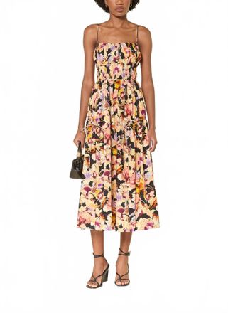 Ulla Johnson Vidri Midi Dress In Night Bloom