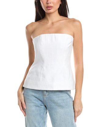 Bardot Helenia Linen Top