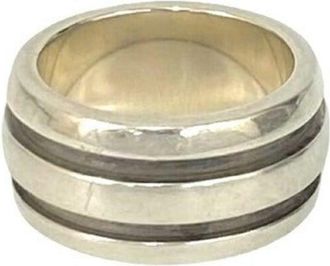 Tiffany & Co. Silver Silver 925 Band Ring (Pre-Owned)