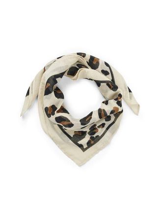 Masai Featherlight Striped Scarf in Fog at Nordstrom