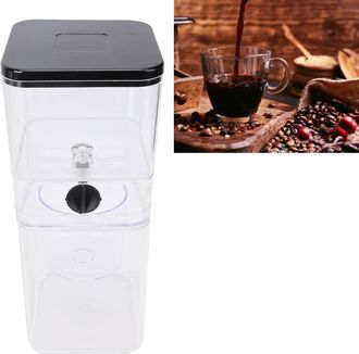 Infinite Hielera Ajustable De 400 Ml, Acero Inoxidable/polipropileno/vidrio De Alto Contenido En Boro, Hielera Port&aacute;til Para Caf&eacute; Fr&iacute;o, 611 G, 3 Recipientes, 1