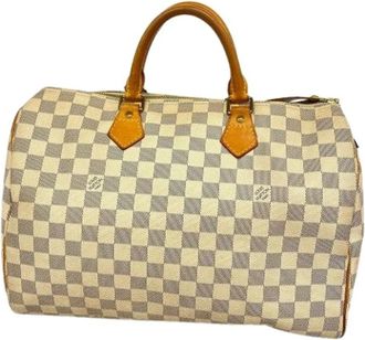 Louis Vuitton Pre-owned Speedy 35 Borsa - - Pre-owned - Donna - Bianco - ONE SIZE