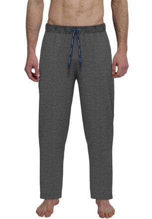 Tom Tailor Pyjamahose TOM TAILOR Tennessee, Herren, Gr. 54 (XL), N-Gr, grau (grau, dunkel, melange), Single Jersey, Obermaterial: 60% Baumwolle, 40% Polyester, l