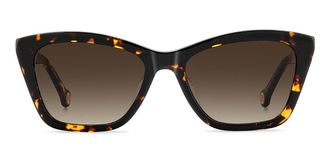 Carolina Herrera HER 0417/G/S Asian Fit 086/HA Womens Sunglasses Tortoiseshell Size 54