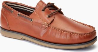 base Mens Stern Mens Boat Shoes - Brown - Size: 10