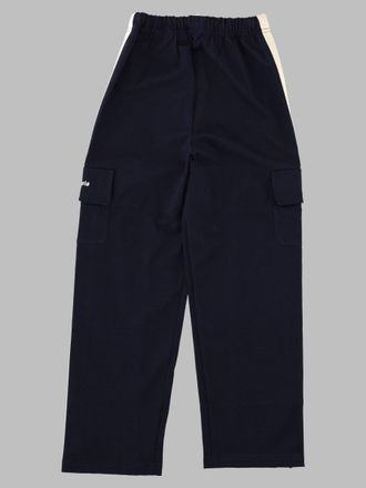 Palm Angels Cargo-Pocket Viscose Blend Joggers - Navy