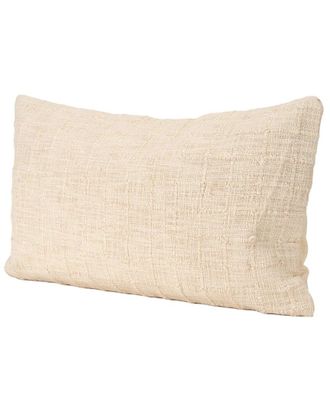 Mercana Jacory Checker Textured Decorative Lumbar Pillow