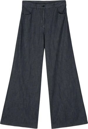 Aspesi Pantaloni con pieghe - Blu