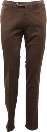 PT01 Super Slim Fit Katoen/Modal Broek - Heren - Slim Fit Broeken - Bruin - 4XL - Katoen - Broeken