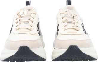 Premiata Chunky Sculpted Sole Lace-Up Sneakers