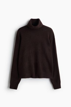 H&M Rollkragenpullover - Brown