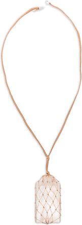 Niccol&ograve; Pasqualetti Net Pendant Necklace