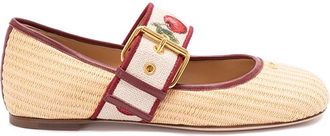 Valentino Garavani Vg Bribri Ballerinas