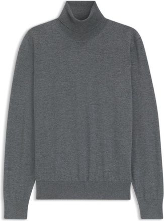 BOSS Turtleneck sweater in extra-fine merino wool