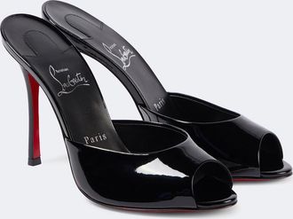 Christian Louboutin Me Dolly 100 patent leather mules