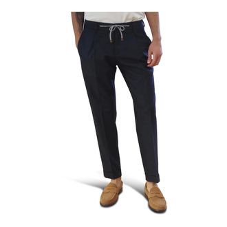Barba Uomo, Pantaloni, Blu, L, new