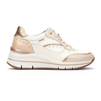 Pikolinos Off White Damessneaker - Girona - Dames - Sneakers - Wit - 40 EU - Schoenen