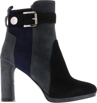 Albano Bi-Color Strap 9CM - Dames - Laarzen met Hak - Veelkleurig - 41 EU - Schoenen