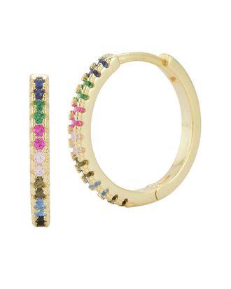 Sphera Milano 14K Gold Plated Cz Earrings