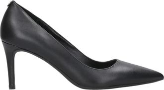 Michael Kors Zwarte Alina Flex Pump Schoenen - Dames - Pumps - Zwart - 40 1/2 EU - Leer - Schoenen