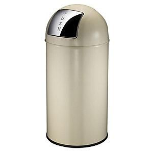 EKO V-part - Cubo De Basura Con Trampilla Acero Capacidad 40 L H X &Oslash; 740