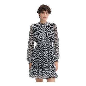 Hale Bob Dames, Jurken, Zwart, Maat: XS Viscose