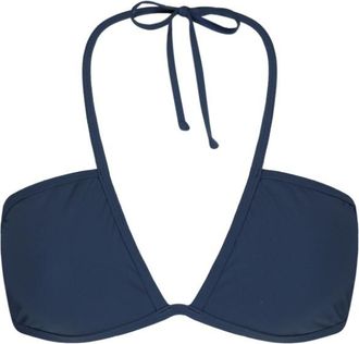 Barts Solid Plunge Halter Bikini-Top für Damen | blau
