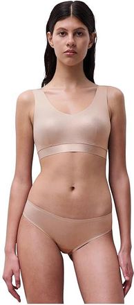 Chantelle Soft Stretch Bikini Womens Underwear Golden Glow, Cotton/Polyamide/Elastane
