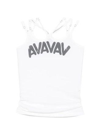 Avavav Tova Multi Strap Top Printed Av-logo