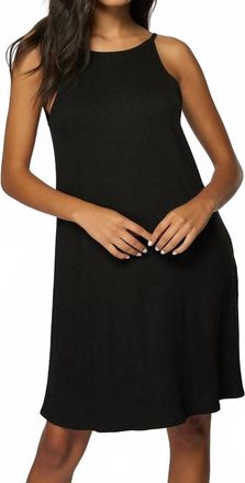 O'Neill Morette Solid Dress In Black