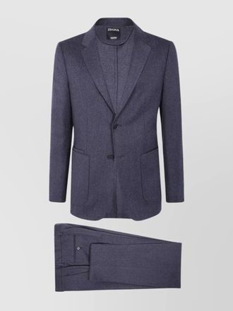 Ermenegildo Zegna merino wool single breasted suit