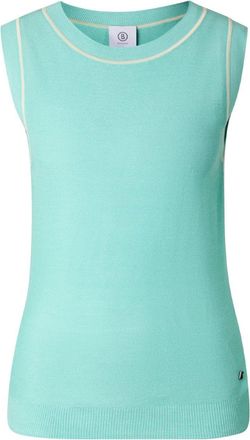 Bogner Knitted top Phia for women - Cyan-blue - 34