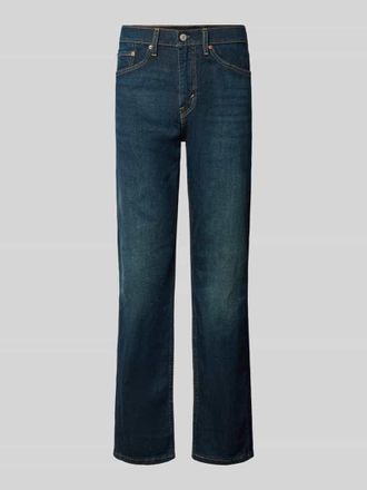 Levi's Straight Fit Jeans aus Baumwoll-Mix Modell 505 in Jeansblau, Gr&ouml;&szlig;e 30/30