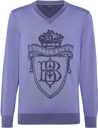 Billionaire Boys Club Silk Pullover - men - Silk/Wool - XXXXL - Purple