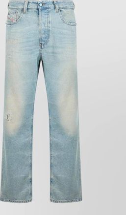 Diesel denim straight-leg jeans