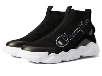 Champion Meloso RF Mid (Black/Silver) Womens Shoes
