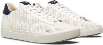 Clae Bradley Knit Low Top Sneaker in White Navy Cactus at Nordstrom Rack, Size 7