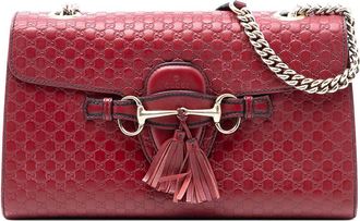 Gucci Pre-owned Gucci Medium Microguccissima Emily Shoulder Bag 449635 001998