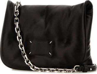 Maison Margiela Mens Slam Crossbody Bag Black Corpo Leather Ovina