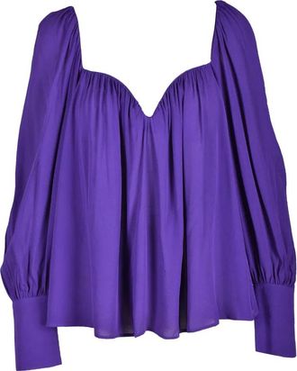 Pinko Fluid Deep Purple Blouse
