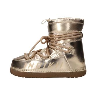 INUIKII Mountain Metallic - Dames - Winterlaarzen - Grijs - 39 EU - Schoenen